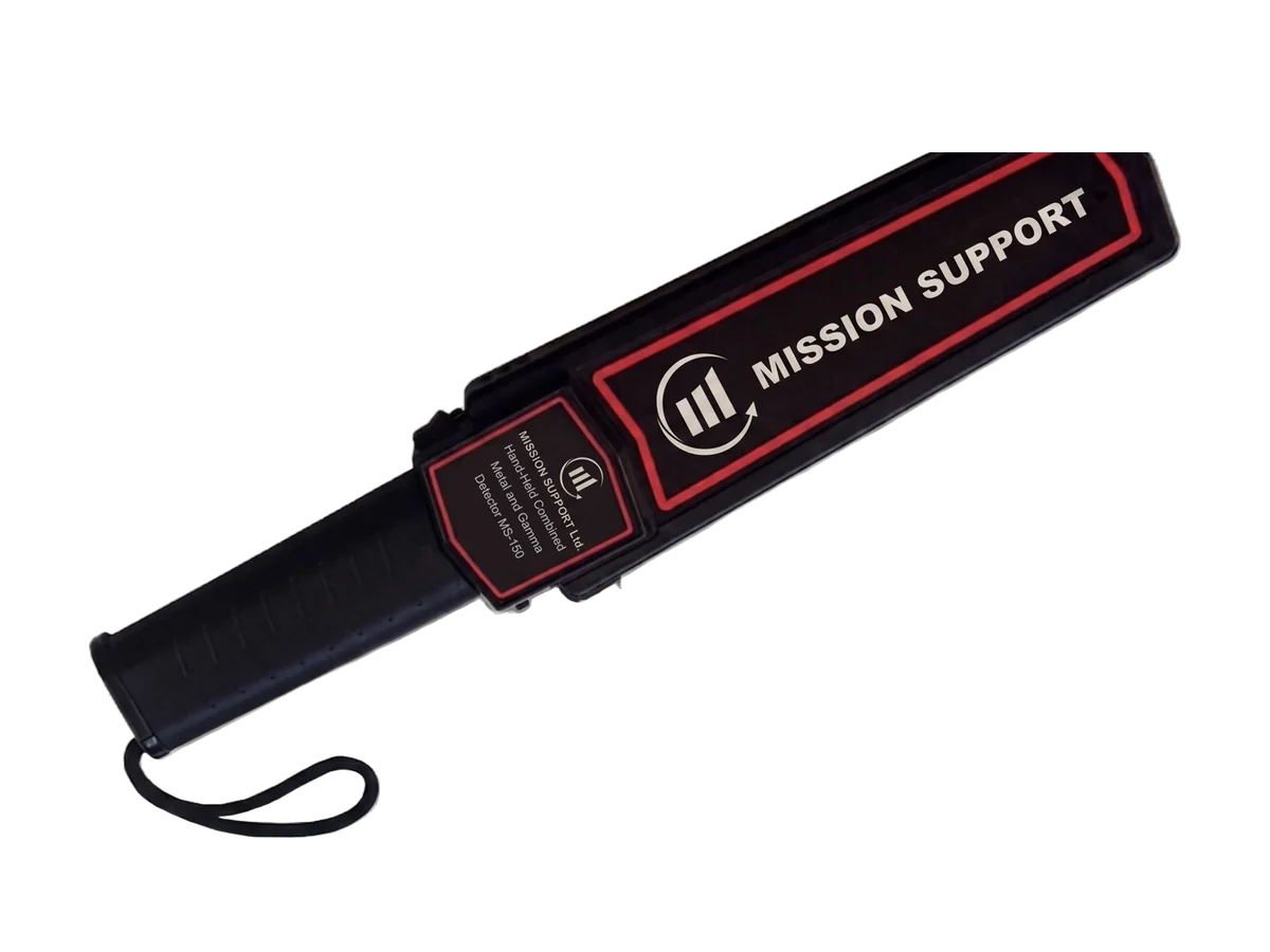 MS-MGM hand-held combined metal and gamma-radiation monitor wand